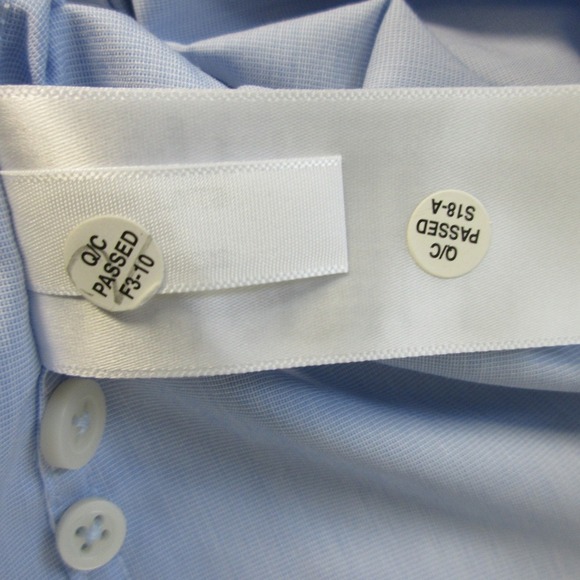 J. Crew Performance Dress Shirt Men M Blue Cotton Slim Fit Casual Work 214 - Picture 5 of 9